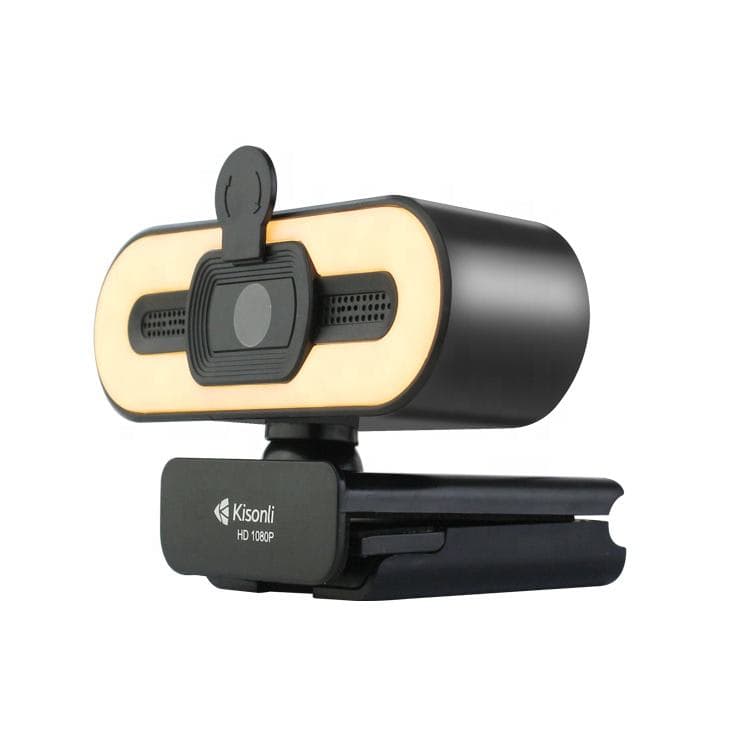 Webcam Kisonli HD 1080P avec Microphone Intégré