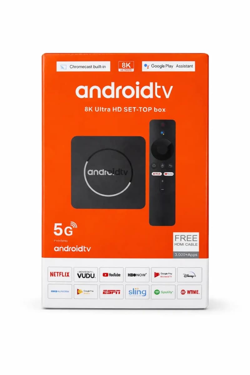 Android TV Box 8K Ultra HD