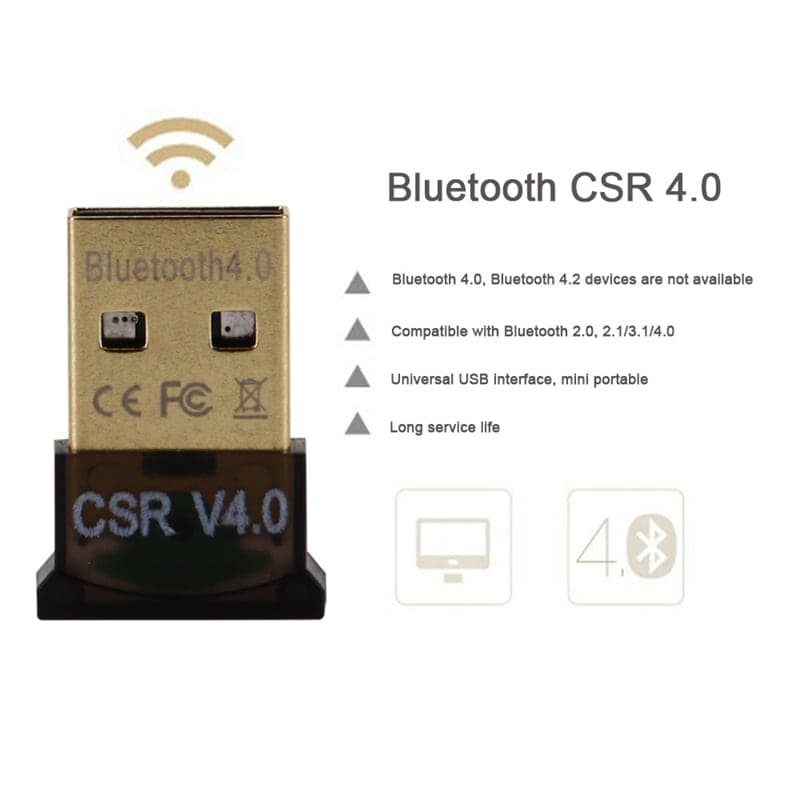 Adaptateur USB Bluetooth 4.0 APLIC
