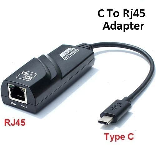 Adaptateur USB-C vers RJ45 Gigabit Ethernet