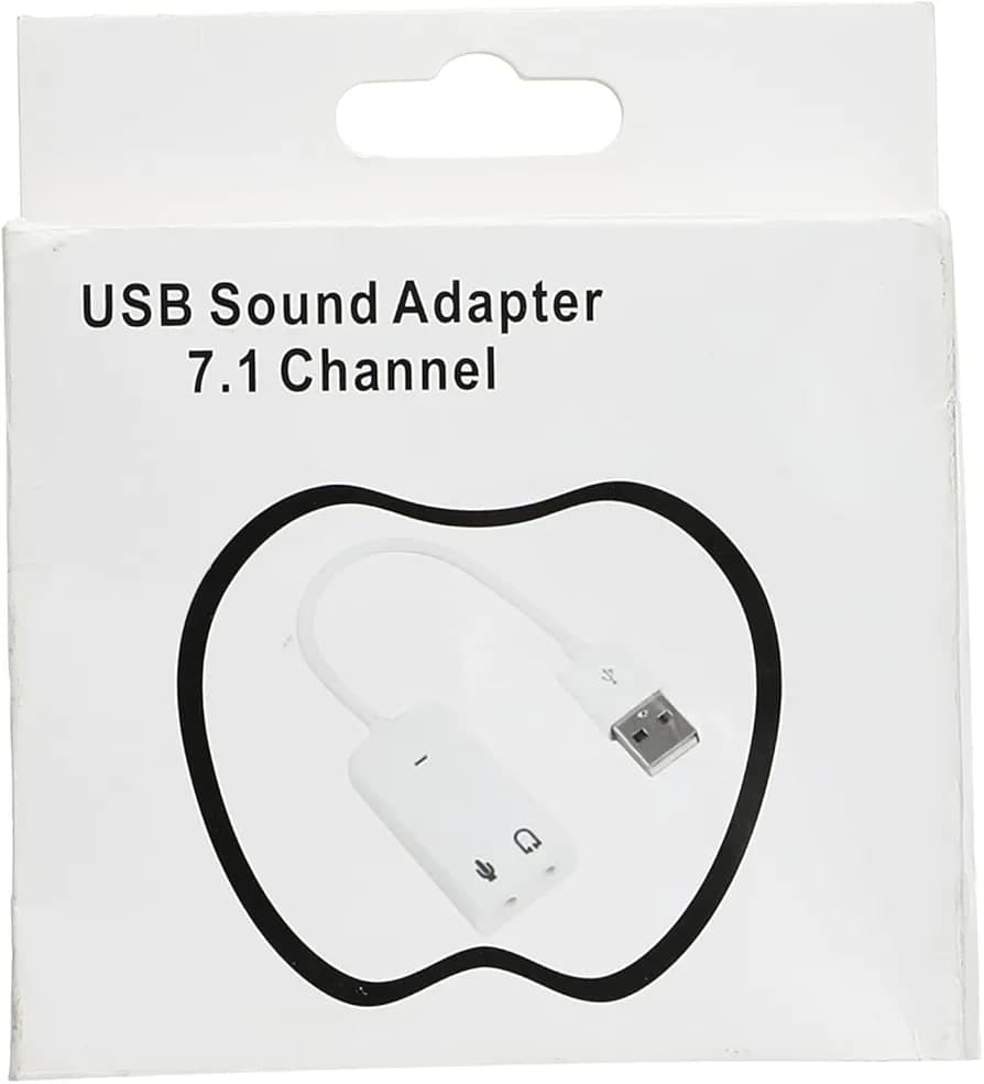 Adaptateur Audio USB 7.1 Canaux